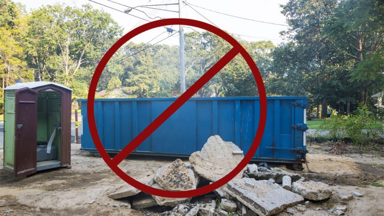 5 Things You Should Not Throw In Roll Off Containers
